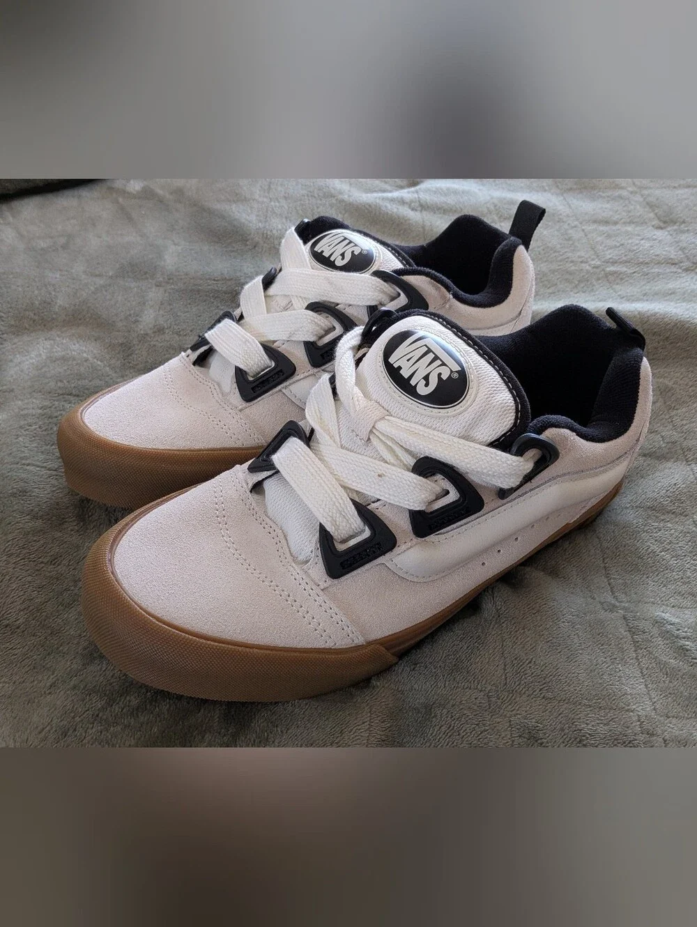 NEW Men's Vans Knu Skool Dr Marshmallow Classic Gum Sneaker Shoes Size 9